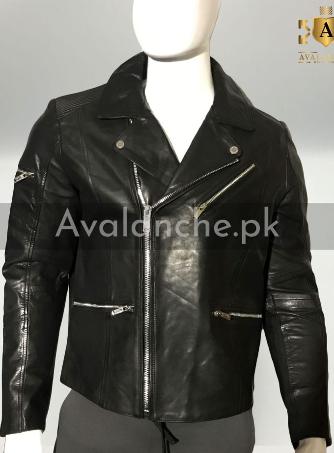 KARL-LAGERFELD-Leather-Biker-Jacket